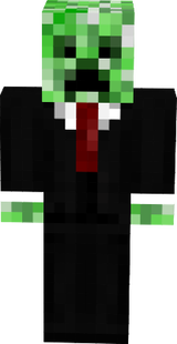 creeper in a suit