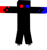blue and red