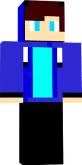 The blue in the kapuchon