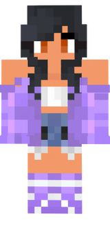 Aphmau Girl Youtuber With Shoes Converse Edited