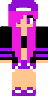 Enderman Girl Cute Tomboy
