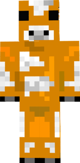 orange cow