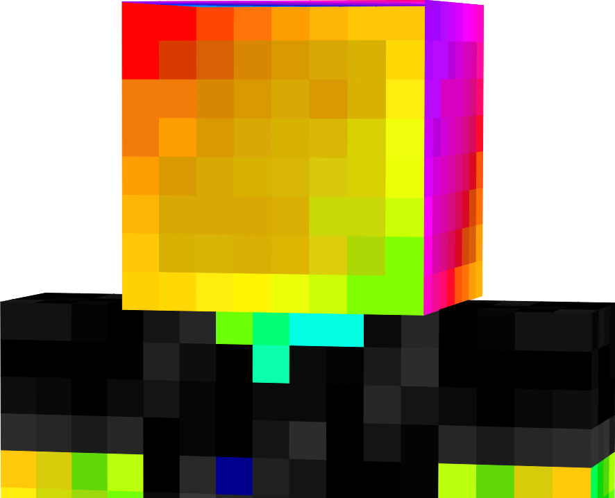 Preview of texture: RainbowSlimeNoFace