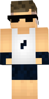 Skin mine White blue HG