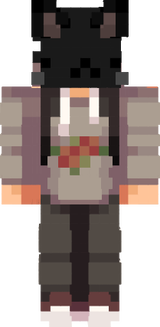 unfinished autumn cat