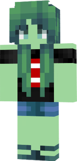 Zombie Girl Skin Mojang Edited 6