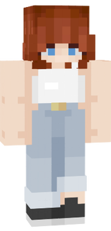 my oc mc Blue