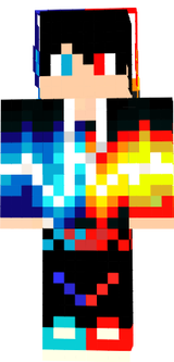 blue red boy