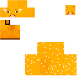 Gold Wooly Cow Sheared with White