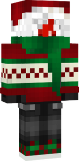 minecraft christmas skin