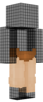 beige pants with orange sash