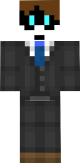 Silly Black/Blue Suit