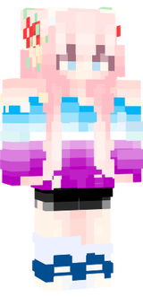 Rose in BluePurple