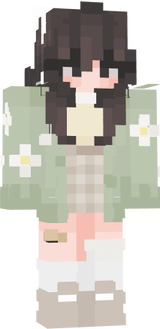 green aesthetic minecraft