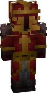 khorne Warior Minecraft skin