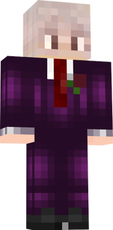 traje morado