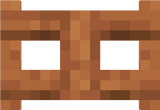Acacia fence gate