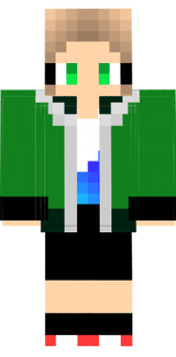 みどりパーカ