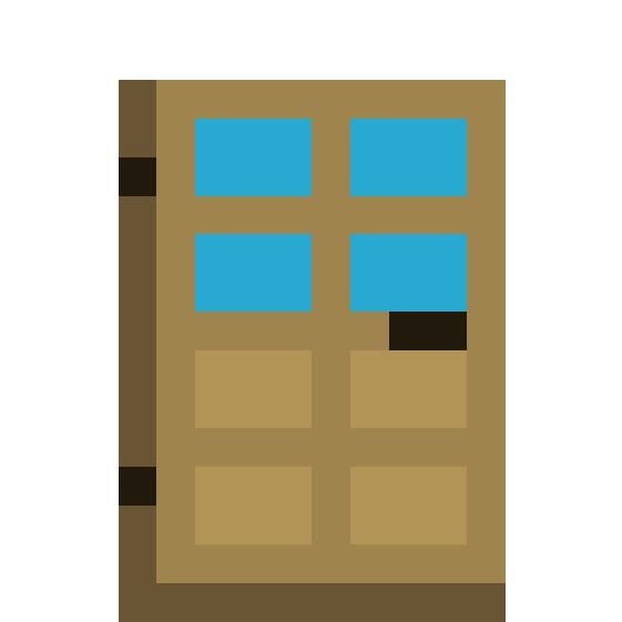 Preview of texture: Meşe kapı