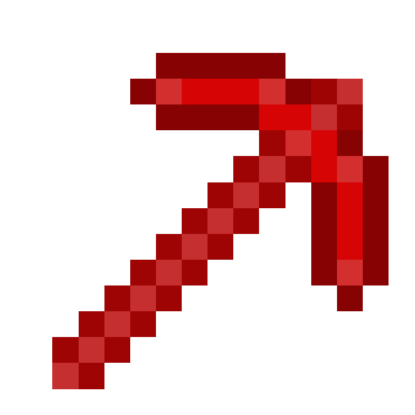 Preview of texture: netherite_pickaxe