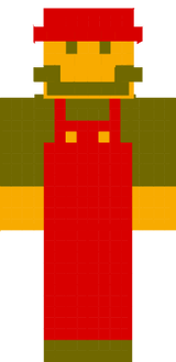 A cool retro Mario skin :D