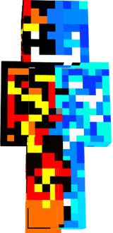 flame and aqua