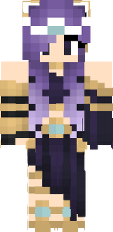 chevalière violette