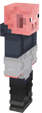 Preview of texture:  Pig with clothes 1 (with layers)