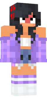 Aphmau Girl Angry in Minecraft v2