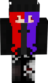 roxo e vermelho