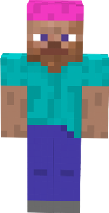 pink haired steve