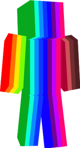 rainbow man