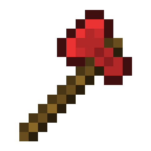 Preview of texture: redstone axe