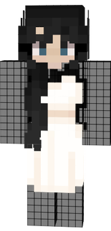 whitedressfacehair