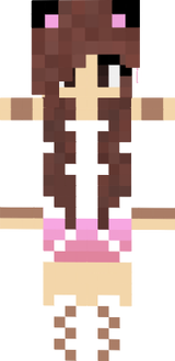fille chate