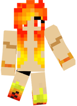 flame girl