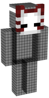 Kistune mask  infront