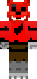 FNAF Foxy the Pirate Fox Empty suit