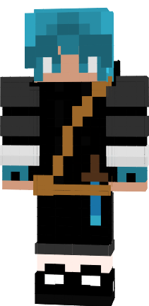 Preview of texture: my actual skin but blue