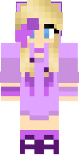 Minecraft x_KobraGirl_x aka Michaela (Chorus Fruit Outfit)