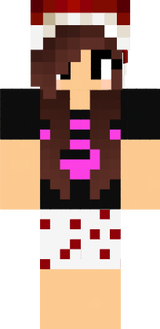 girl christmas tomboy brown haired boxer underwear