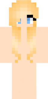 fixed blonde girl hair base skin