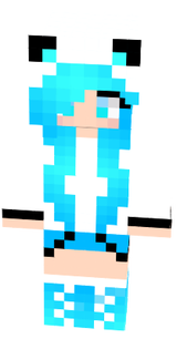 blue girl