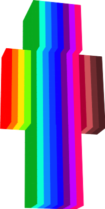 Preview of texture: real rainbow man
