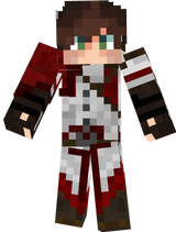 knight without a helmet