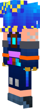 minecraft neon skin