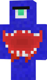 monstruo azul