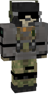 cod ghost minecraft skin