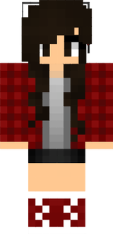 Girl Dark Brown Hair Tomboy Skater Camping