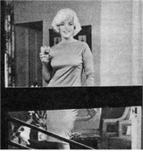 marilyn and her dog maff 1961